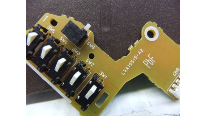 JVC LVA10519-A2 module switchs board